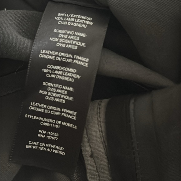 NWT Alice + Olivia Soft Leather Suede Black Leggings Pants Size 2 Sexy Party - Picture 7 of 9